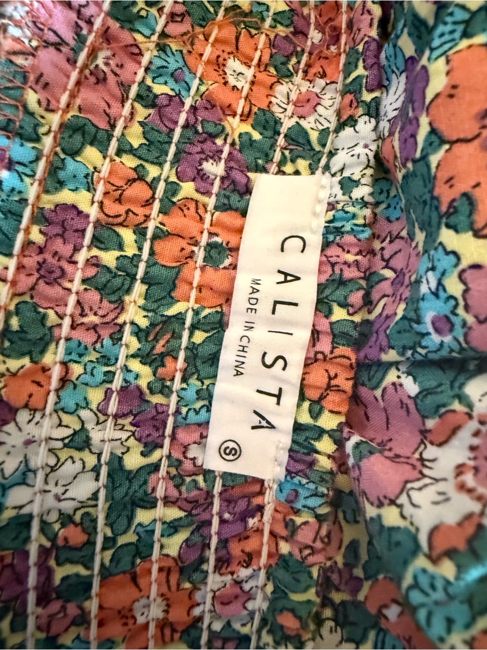 Tiered Floral Midi Skirt - Picture 3 of 3